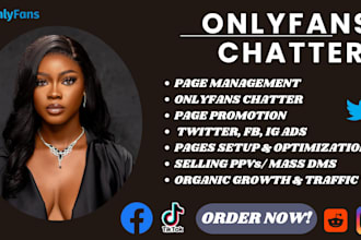 do onlyfans management onlyfans chatter fanvue social media manager