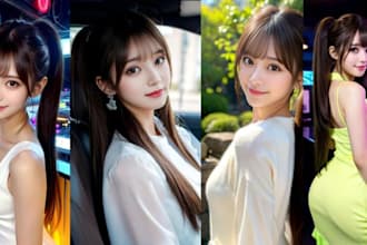 create realistic ai influencer models and art using lora and stable diffusion