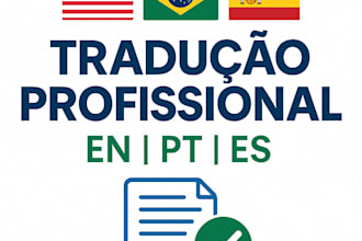 translate texts into english, spanish and portuguese