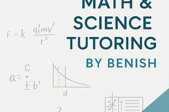 tutor you in physics, science, or mathematics online