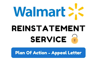write walmart suspension appeal letter plan of action