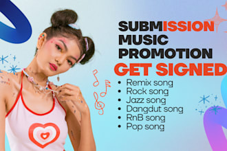 send your music demo to record labels for label submission and get you signed