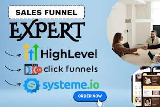 set up gohighlevel workflow automation go high level funnel ghl website expert
