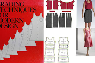 do pattern making grading clothing pattern tech pack for your apparel garment