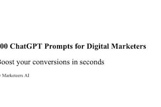provide 200 chatgpt prompts to supercharge your marketing