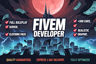 make a perfect fivem roleplay server