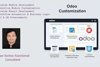 provide odoo customization and custom module development