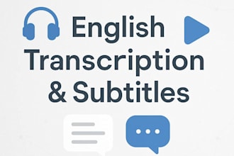 transcribe your podcast, zoom call, or interview in english