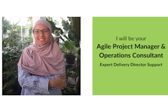 be your agile project manager and operations consultant