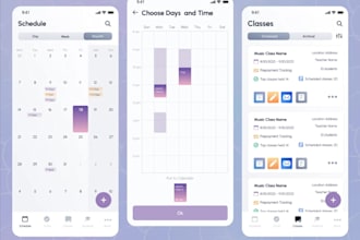 develop a custom lesson or elearning mobile app for android and ios