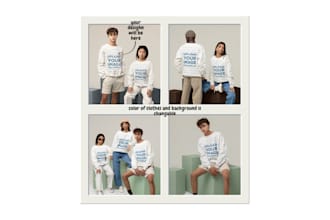 create realistic clothing mockups of your design