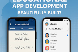 build quran app bible app religious app educational book app snapchat app