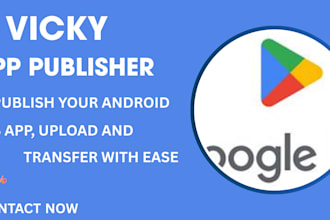 publish your app on my old google play console account