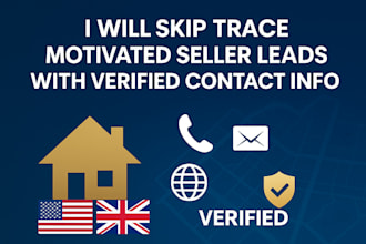 skip trace motivated seller leads with verified contact info