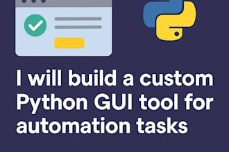 build a custom gui automation tool in python for your tasks