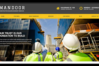 design construction website roofing website solar website contractor website