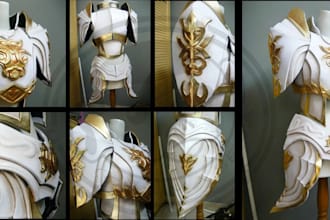 3d cosplay creation wearable cosplay creation armor, mask
