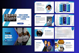 write investor ready business plan sponsorship proposal letter pitch deck design