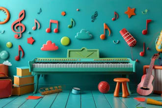 be your female vocalist for your children song poems baby songs ryhmes