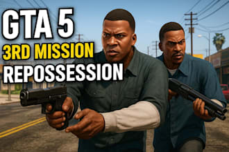 recreate gta 5 third mission thumbnail