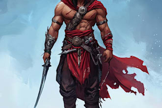dnd character art and dnd character art