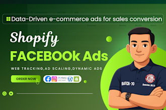 do facebook and instagram ads campaign,shopify,etsy promotion,ecommercemarketing