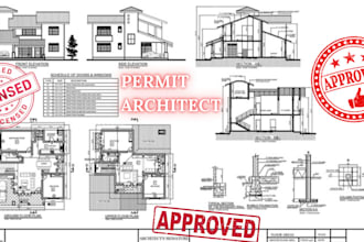 draw and stamp renovation and home addition mep drawings for city permit