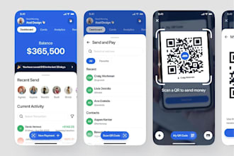 develop tap and pay app, money transfer app, nfc payment app, finance app