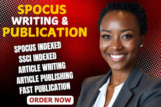 write and publish articles in ssci, scopus, isi, wos indexed journals