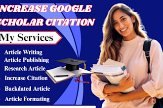 write and publish your research article in google scholar peer review journals