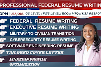 write professional ats federal resume writing, executive resume for usajobs