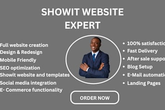 design , redesign and customize your showit website and showit templates