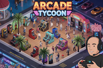 develop idle tycoon game with multiplayer and monetization in unity