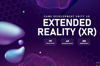 develop your ideas into VR xr oculus quest unity 3d