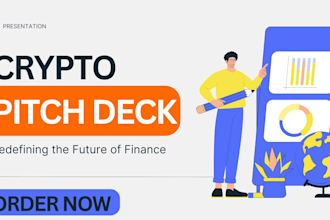 create a professional crypto pitch deck for your blockchain startup