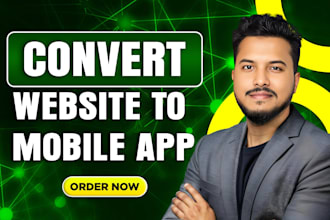 convert website to app, web to app, ios app or android mobile app development