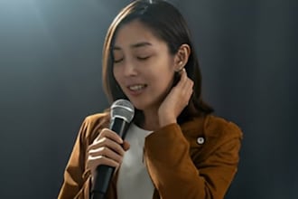 be your singer for custom, anime or game songs in japanese, korean or english