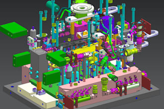do mechanical design fea simulation solidworks  ansys cad