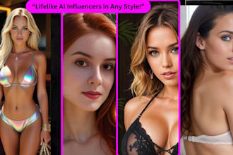 do realistic ai influencer model for instagram fanvue ai onlyfans flux ai