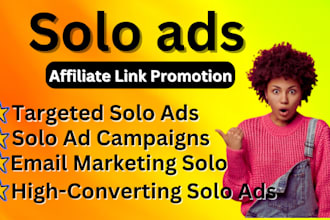do affiliate link promotion to USA organic audience and back links