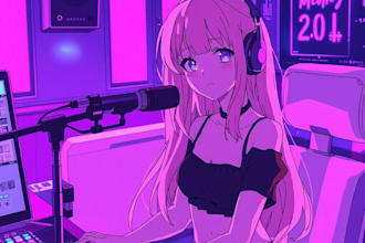 say anything you want in cute anime girl voice