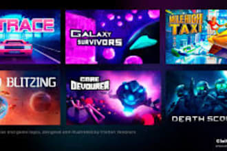 do steam capsule art game banner game ui game poster game logo steam graphics