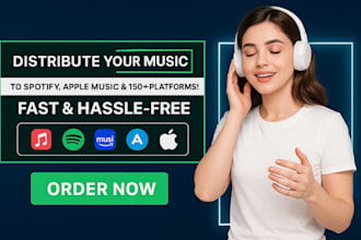fix issue and distribute music using distrokid, ditto, tunecore, cd baby, amuse