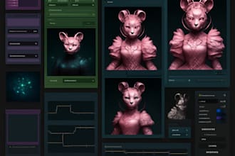 create a custom comfyui workflow for ai image generation
