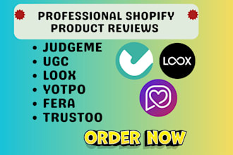 import shopify product reviews judgeme yotpo fera loox ugc trustoo stamped lai