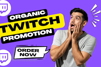 do twitch promotion, live viewers, live chatters, twitch affiliiate