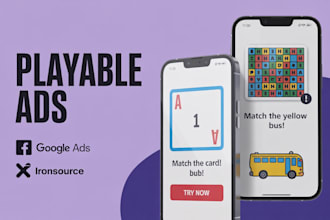 make HTML5 playable ads for your game and app