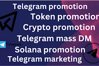 boost telegram promotion,crypto promotion solana memecoin to 100x token s