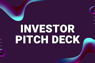 design investor pitch deck crypto pitch deck real estate deck film pitch deck