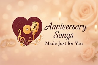 create a personalized anniversary or wedding song